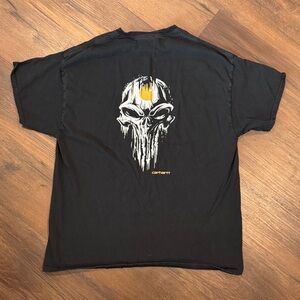 Carhartt WIP Skull T-shirt Black